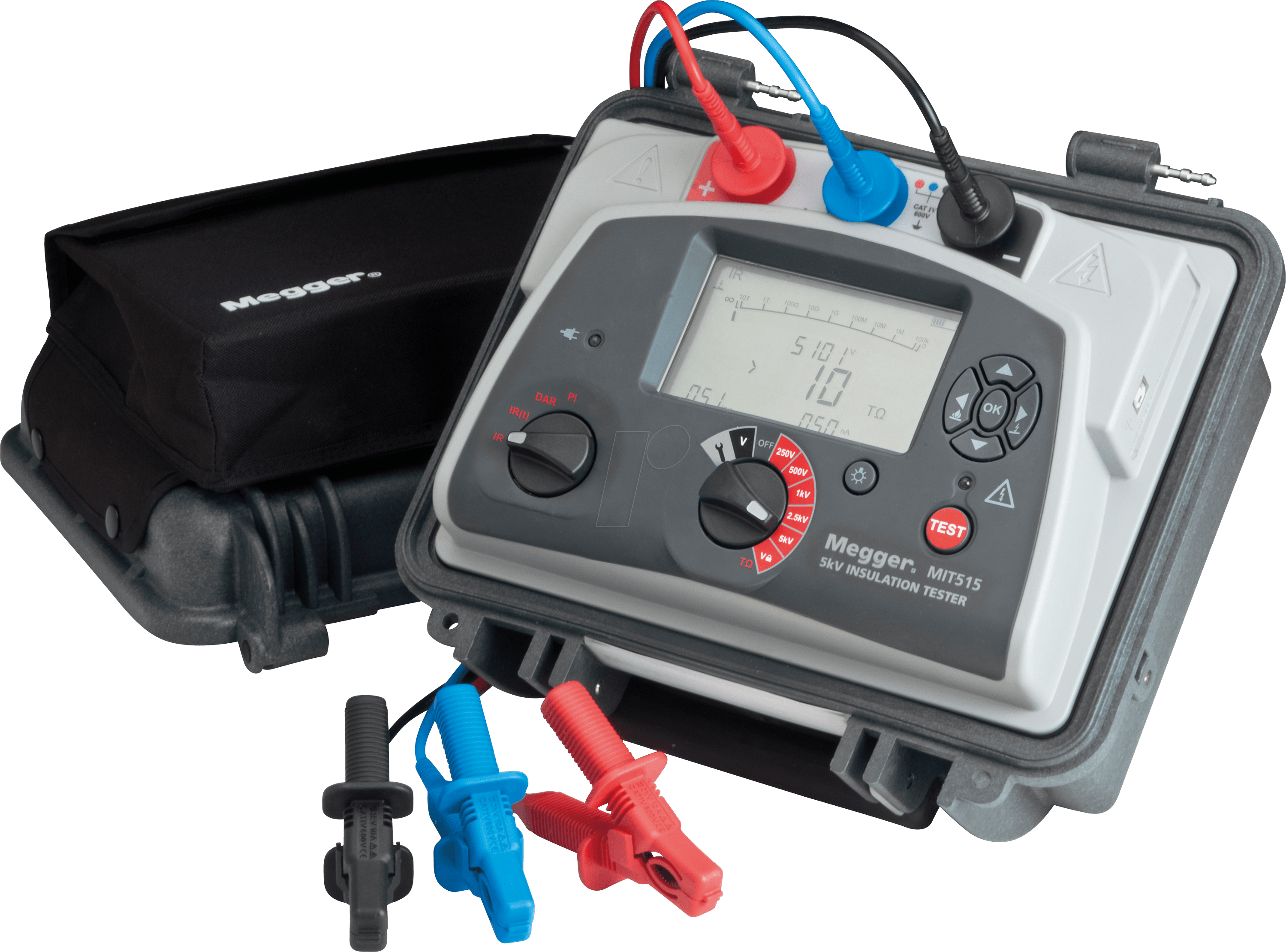 Megger MIT515 5 kV High-Voltage Insulation Tester
